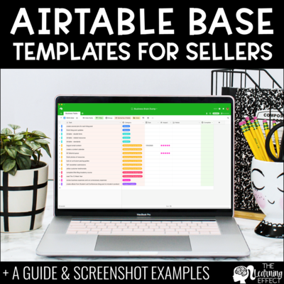 Airtable Base Templates for TpT Sellers Airtable Base Templates for TpT Sellers