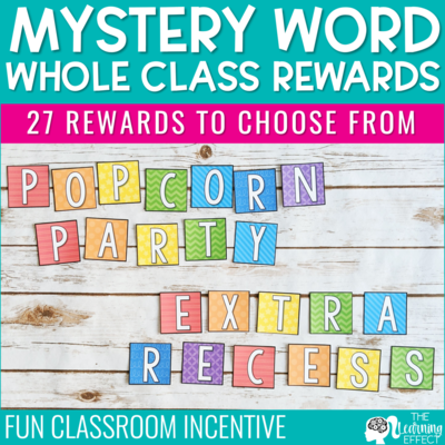 Mystery Word Whole Class Rewards