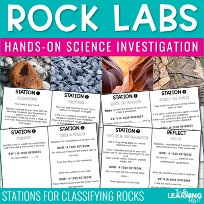 Rocks and Minerals Activities | Hands-On Science Investigation Lab