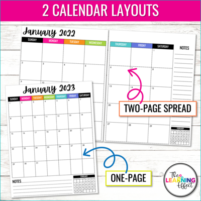 Editable Teacher Planner Binder Printable & Digital • Shop • The ...