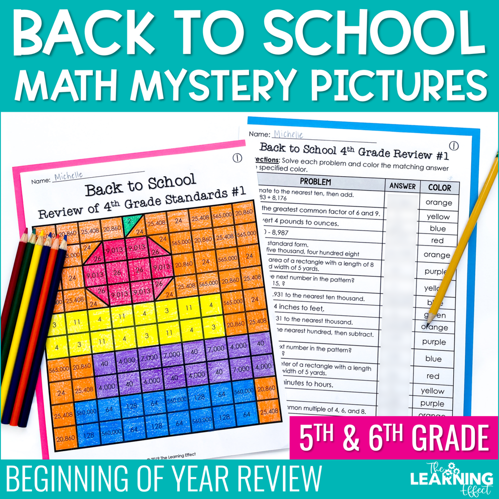 back-to-school-math-worksheets-mystery-picture-activities