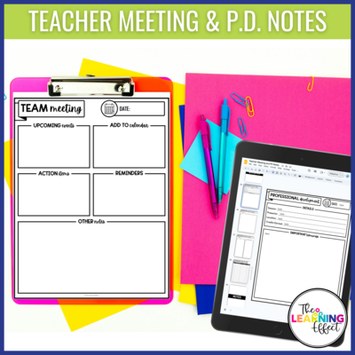 Back to School Forms, Printables, Templates BUNDLE