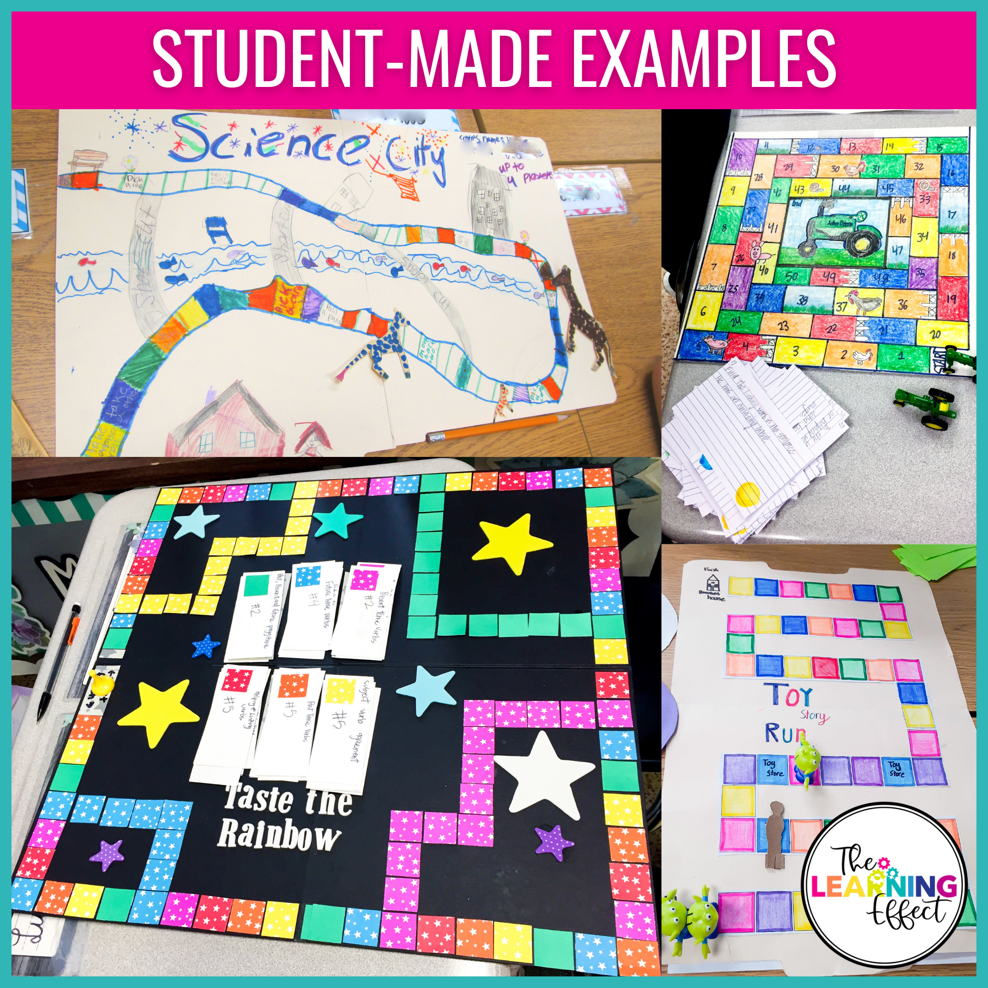 Create Your Own Board Game Project, Fun No Prep Activity