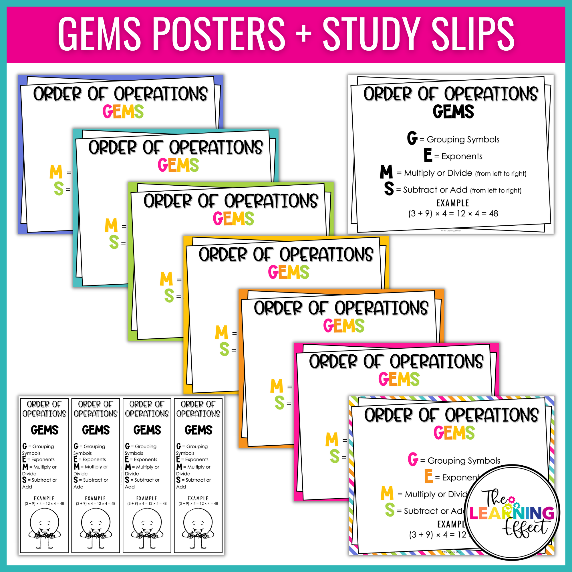 Order Of Operations Poster