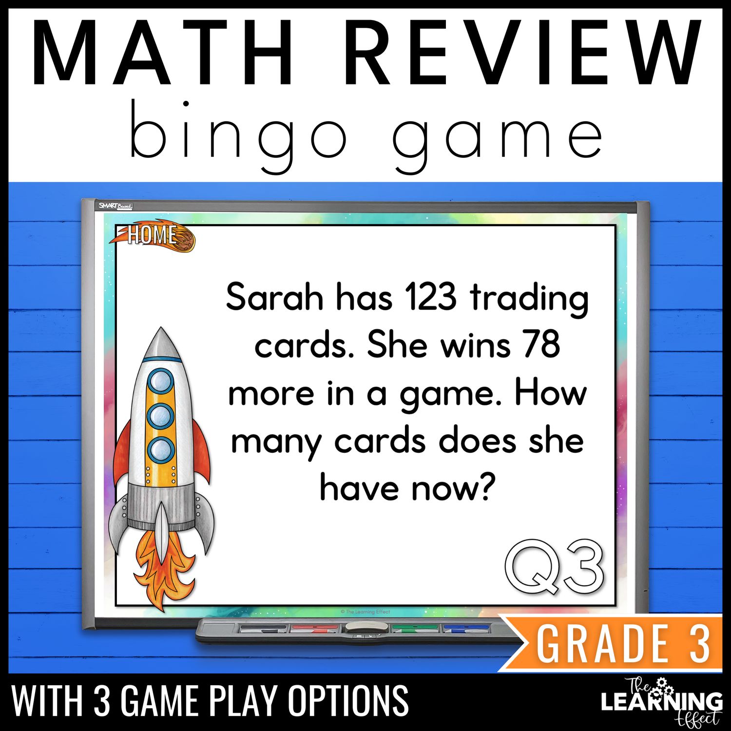 3Rd Grade Math Spiral Review Bingo Game | End Of Year Test Prep Activity 3rd grade math spiral review bingo game | end of year test prep activity