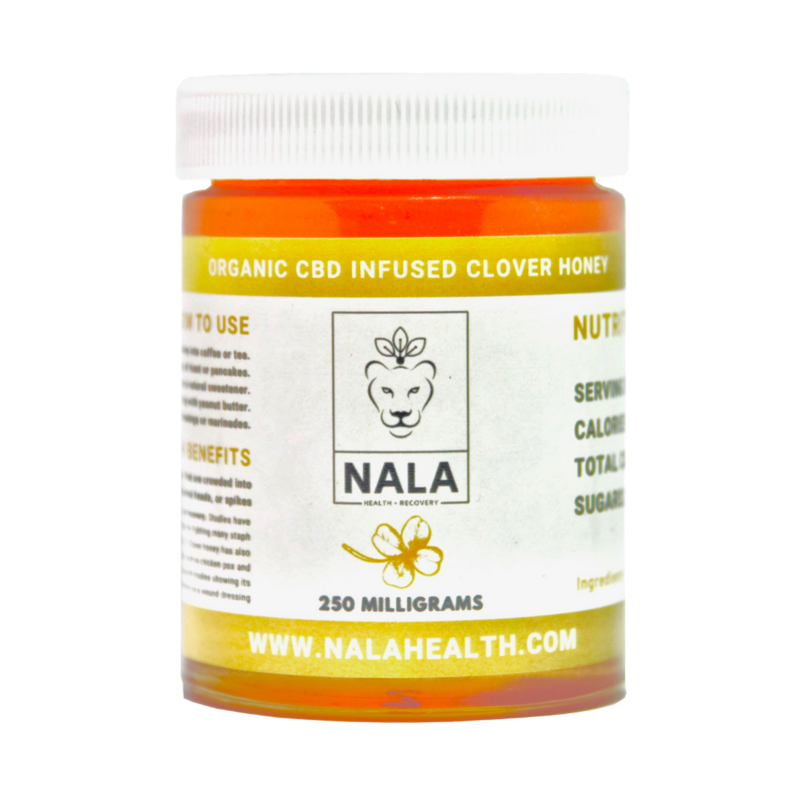 Organic CBD Clover Honey - 250 Mgs