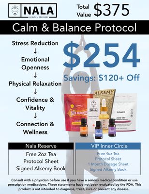 Calm & Balance Protocol™ | Stress Support & Nervous System Wellness System