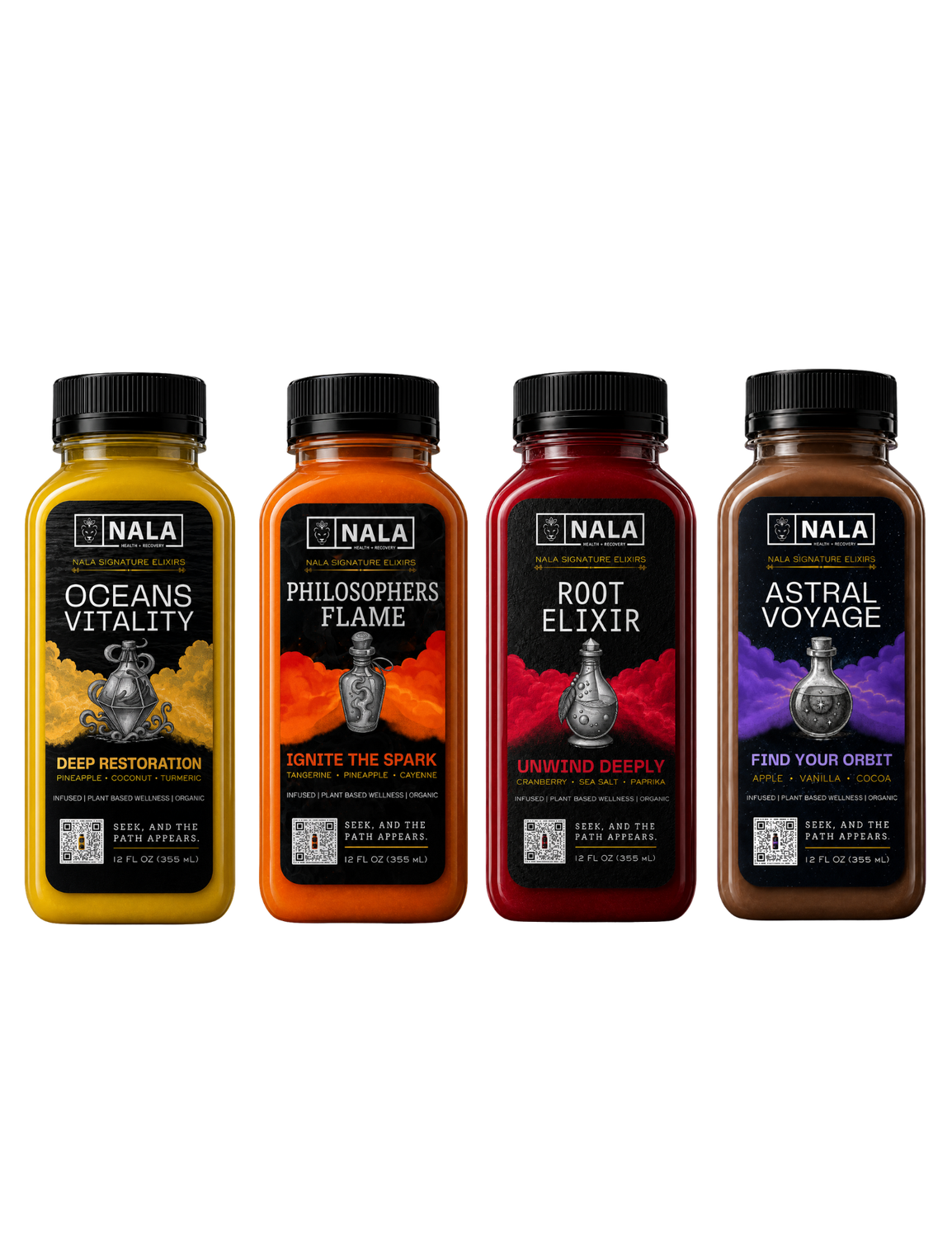 NALA Four Mocktail Elixir Collection | Buy Three Get one Free NALA Four Mocktail Elixir Collection | Buy Three Get one Free