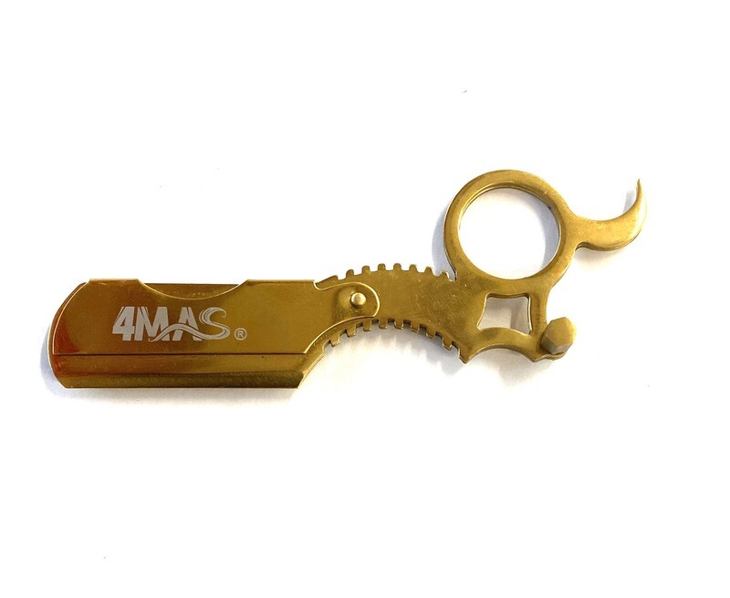 4MAS Gold Single Loop Razor Holder