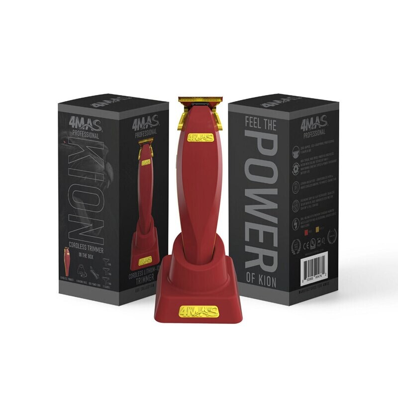 4MAS Skeleton Designed Zero-Gapped Kion Trimmer (Red & Gold) 4MAS Skeleton Designed Zero-Gapped Kion Trimmer (Red & Gold)