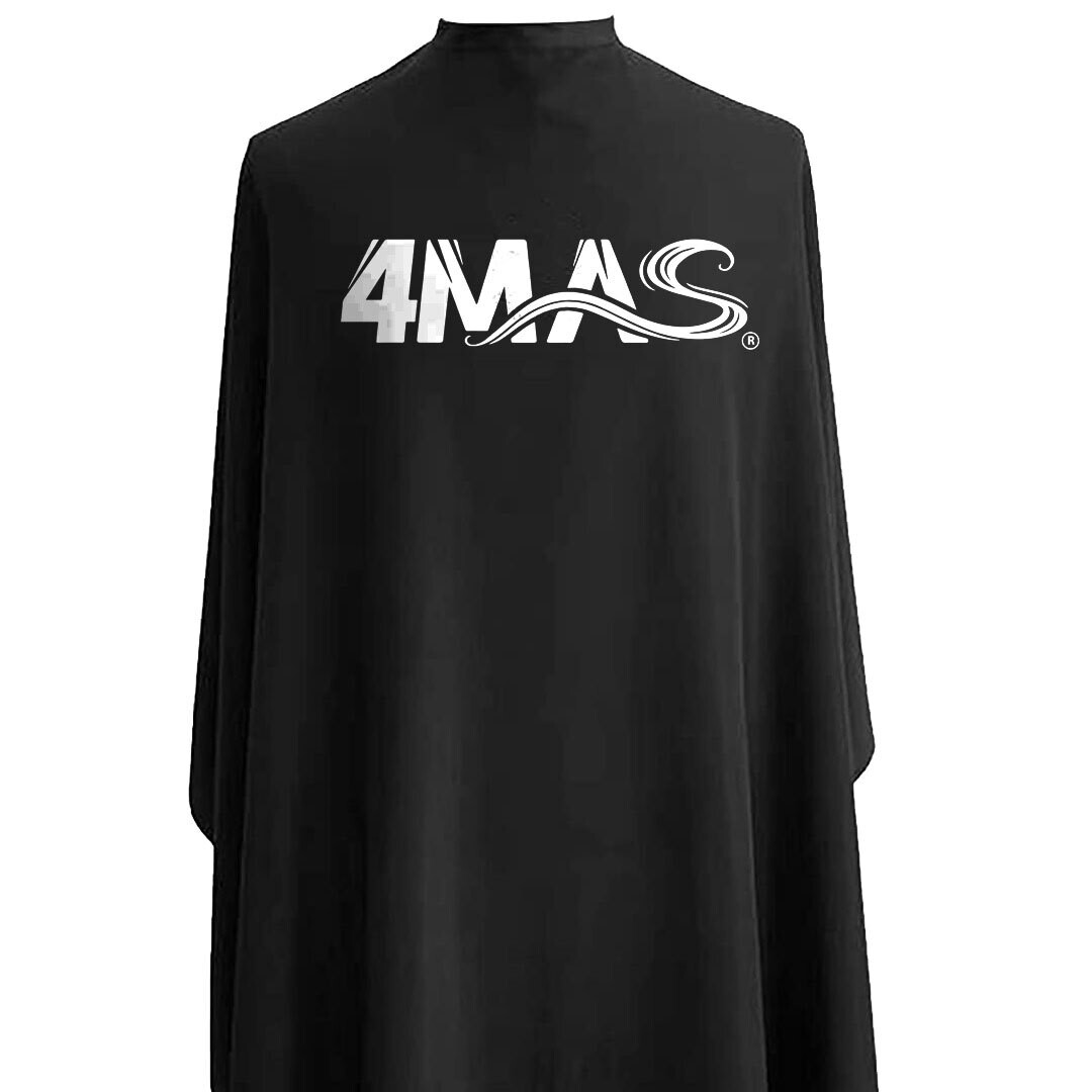 4MAS Professional Waterproof Cape-Black
