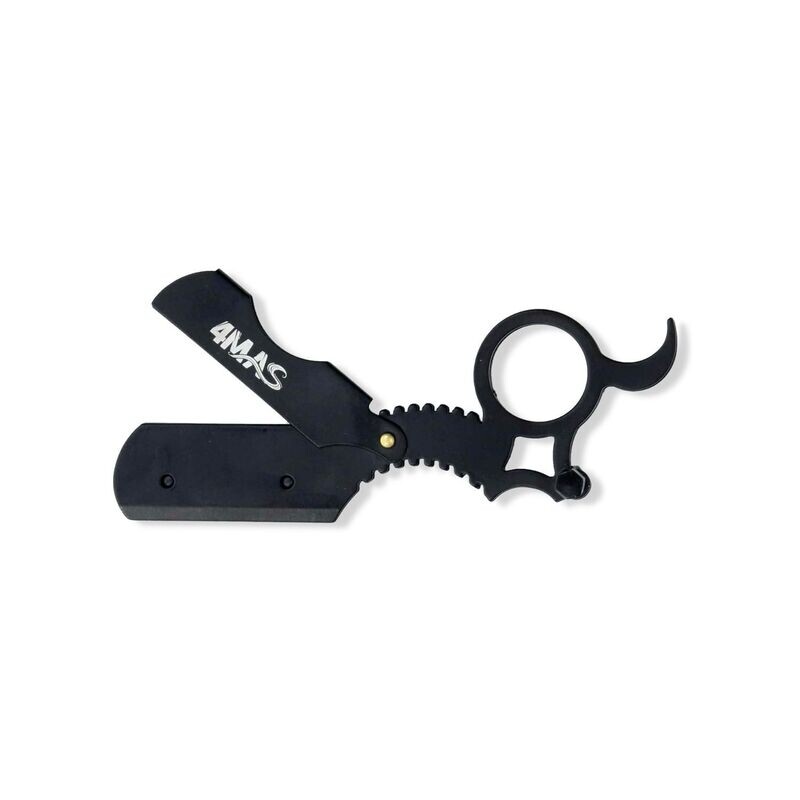 4MAS Black Single Loop Razor Holder