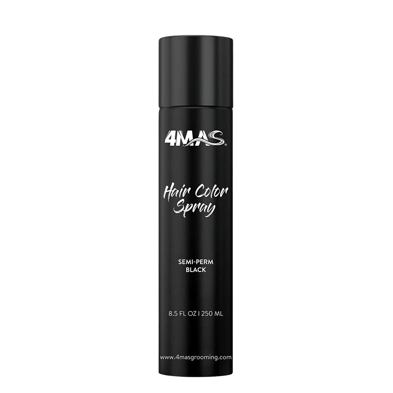 4MAS Semi-Perm Hair Color Spray (Black)