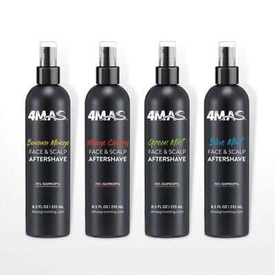 4MAS Face and Scalp Aftershave Collection