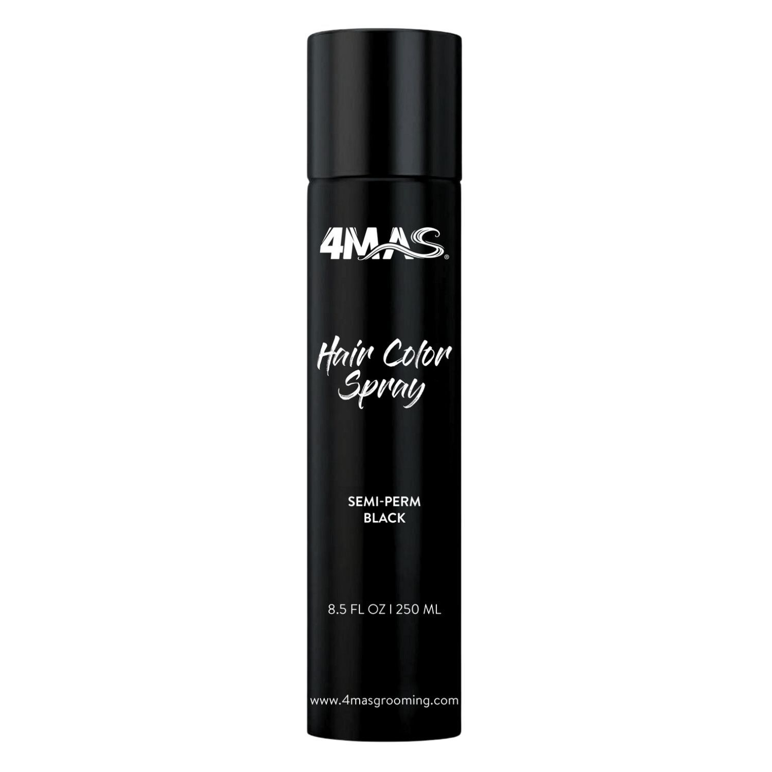 4MAS Semi-Perm Hair Color Spray (Black)