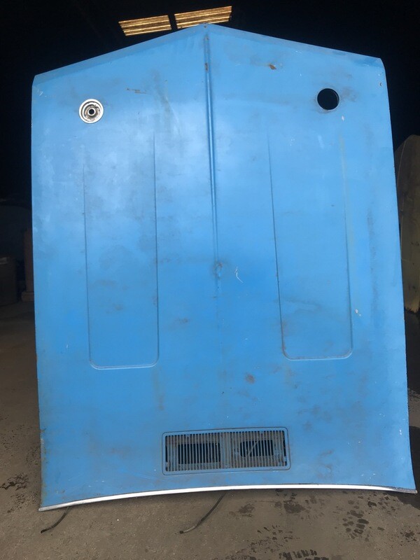 1971 Torino Hood With Factory Hood Locks