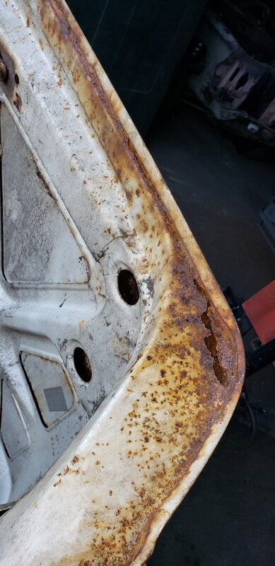 1968, 1969 Fairlane , Torino Formal Roof deck lid