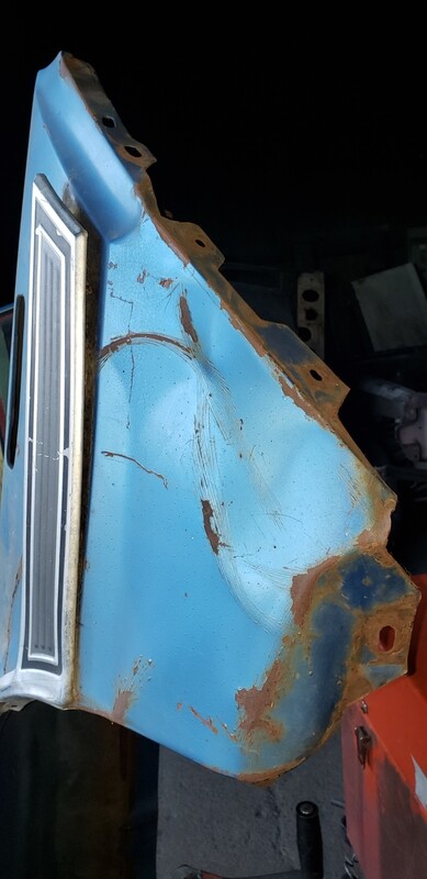 1972 Gran Torino passenger fender