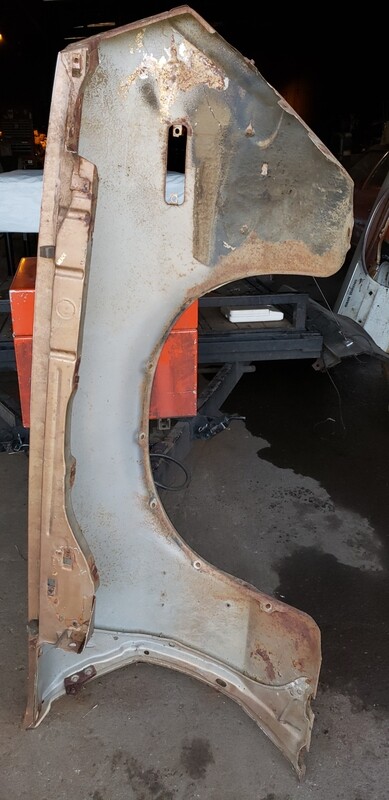 1972 Gran Torino driver fender