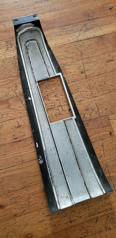 1970 1971 Torino, Cobra, Ranchero Cyclone Console Shift Plate Auto