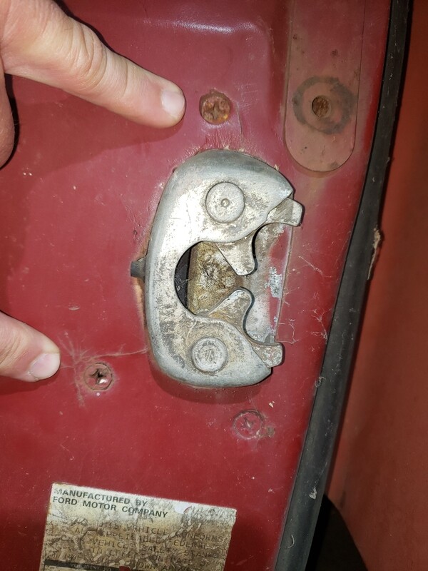 1970 1971 Torino Ranchero OEM Driver Door Shell
