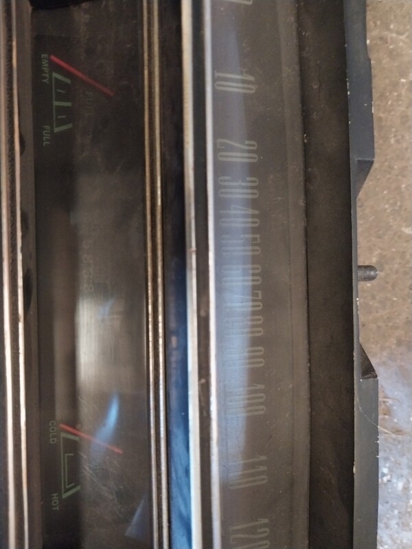 Ford (thunderbird?) Dash board cluster