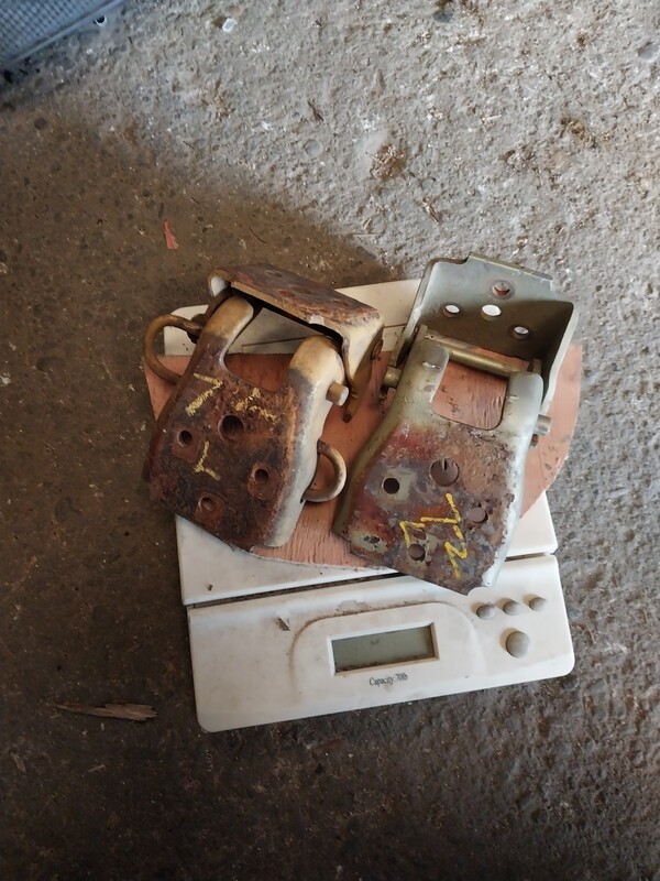 Gran torino door hinge set