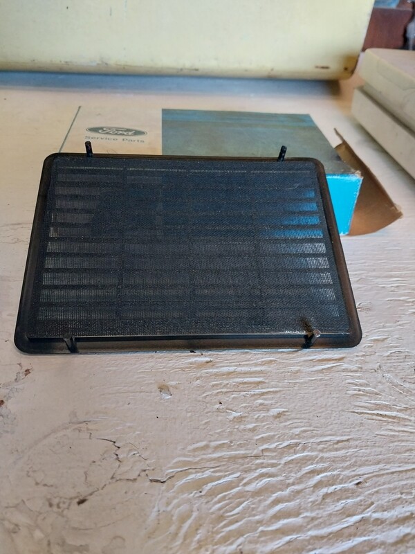 1978 Ford Fiesta speaker grille OEM NOS