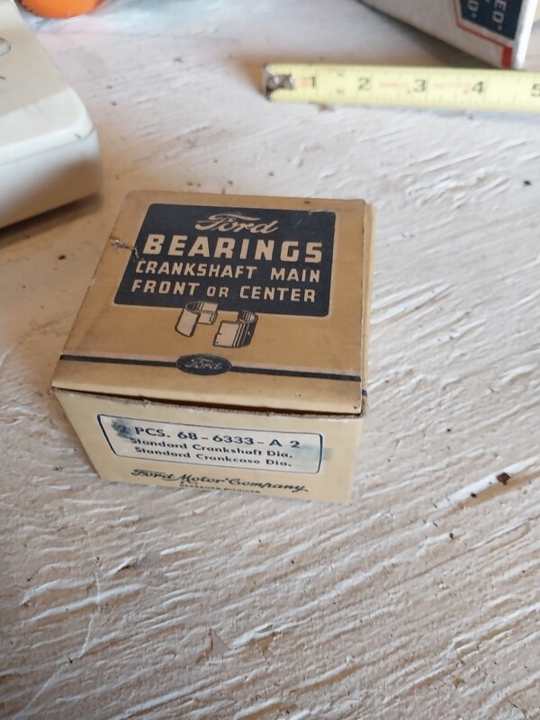 Crankshaft main frontnor center bearings