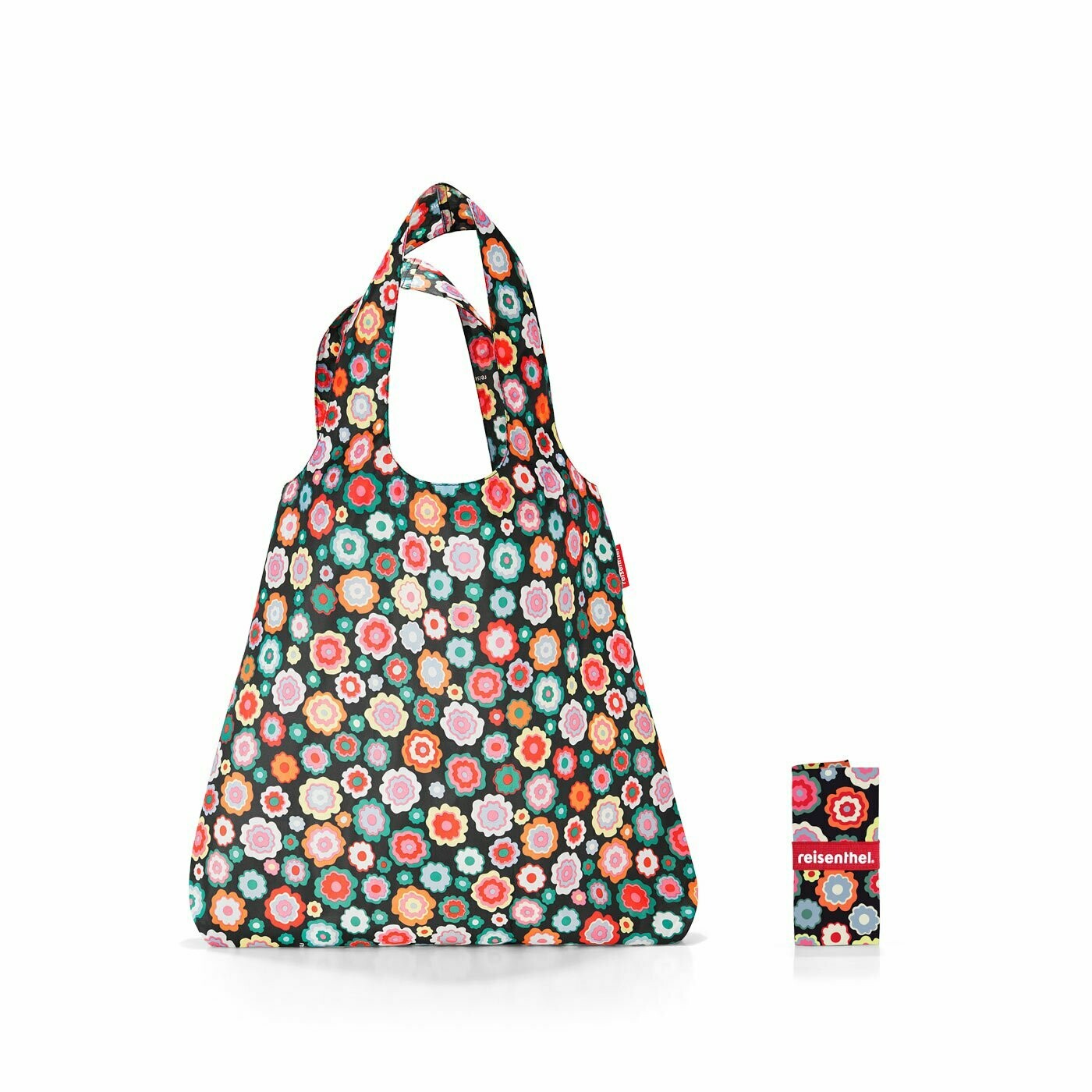 mini maxi shopper, happy flowers