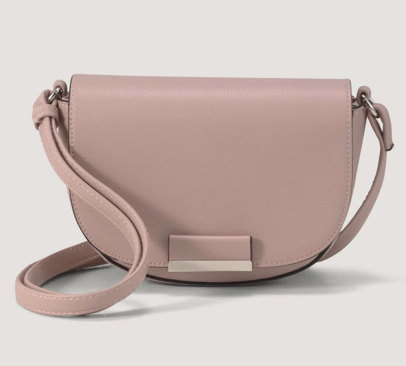 Tom Tailor, gerundete Überschlagtasche - Flap Bag, mid rose Tom Tailor, gerundete Überschlagtasche - Flap Bag, mid rose