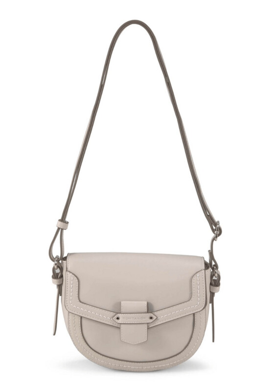 Tom Tailor, gerundete Überschlagtasche - Flap Bag M no zip, weiß Tom Tailor, gerundete Überschlagtasche - Flap Bag M no zip, weiß