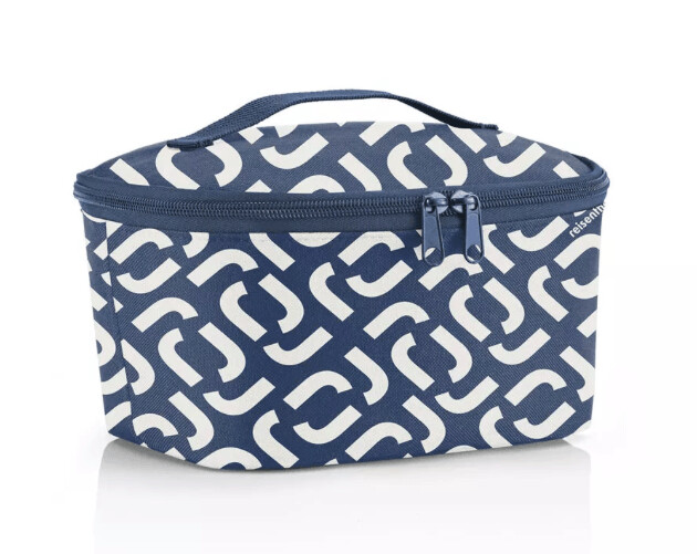 REISENTHEL coolerbag M pocket, signature navy + gratis Kühlakku