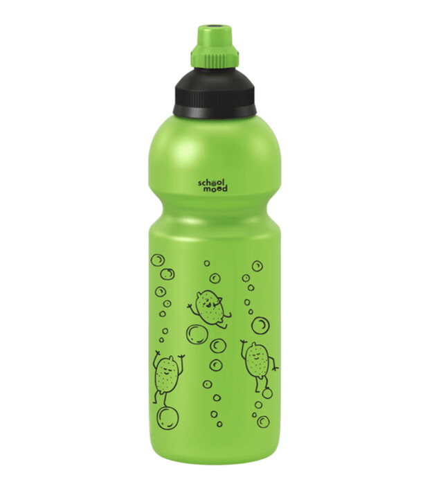 School Mood, Trinkflasche lime, 600ml School Mood, Trinkflasche lime, 600ml