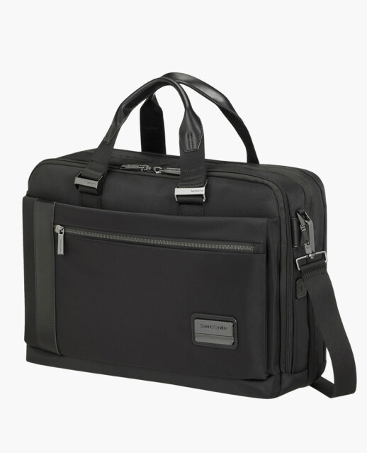 Samsonite, Openroad 2.0, Bailhandle (Businesstasche), 15,6", verbreiterbar, USB, verschiede Farben, Farbe: Schwarz