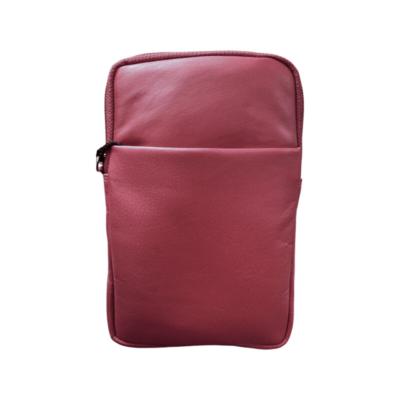 Phone Bag/Handytasche, LEDER, bis 6" Handygröße, verschiedene Farben