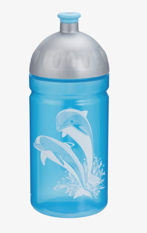 Step by Step, Trinkflasche, SHINY DOLPHINS/HAPPY DOLPHINS, GRATIS Personalisierung