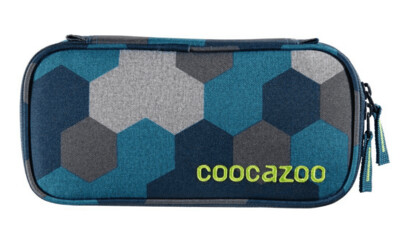 Coocazoo, PencilDenzel, Federtasche, Blue Geometric Melange