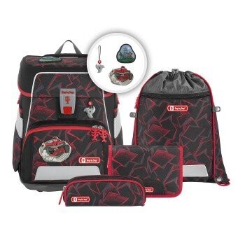 Step by Step, Space Schulranzen-Set, 5 teilig,  + GRATIS Warnweste / Warnkragen, NINJA YUMA