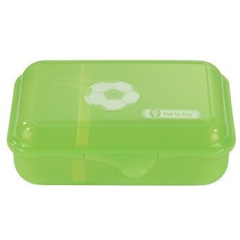 Step by Step, Lunchbox / Brotdose, SOCCER STAR,  GRATIS Personalisierung
