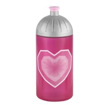 Step by Step, Trinkflasche, GLITTER HEART HAZLE