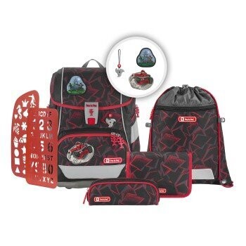 Step by Step, 2in1 Plus,  Schulranzen-Set, 6 teilig, NINJA YUMA