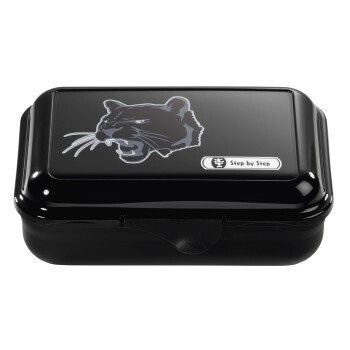 Step by Step, Lunchbox / Brotdose, WILD CAT CHIKO/DARK CAT CHIKO,  GRATIS Personalisierung