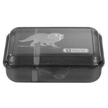 Step by Step, Lunchbox / Brotdose, DINO TRES,  GRATIS Personalisierung