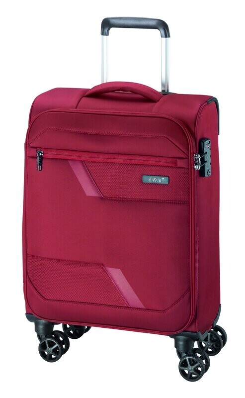 d&n, 4 Rollen Trolley, Größe L (78cm), bordeaux d&n, 4 Rollen Trolley, Größe L (78cm), bordeaux