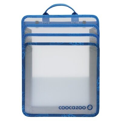 Coocazoo, faltbare Heftbox, blau