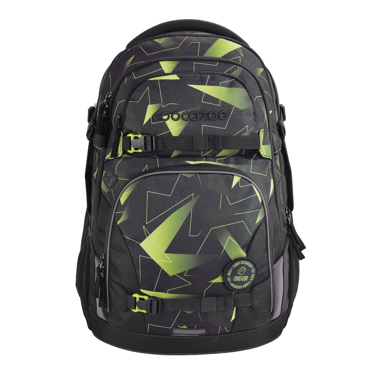 Coocazoo Schulrucksack Porter, 35 Liter Lime Flash