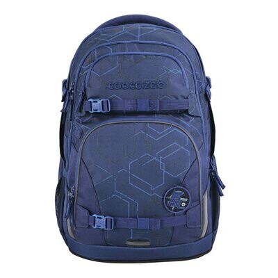 Coocazoo Schulrucksack Porter, 35 Liter Blue Motion