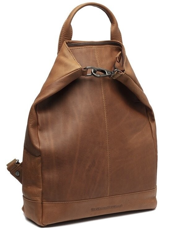 Chesterfield, Rucksack *Manchester, Waxed Pull Up, cognac