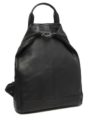 Chesterfield, Rucksack *Manchester, Waxed Pull Up, schwarz